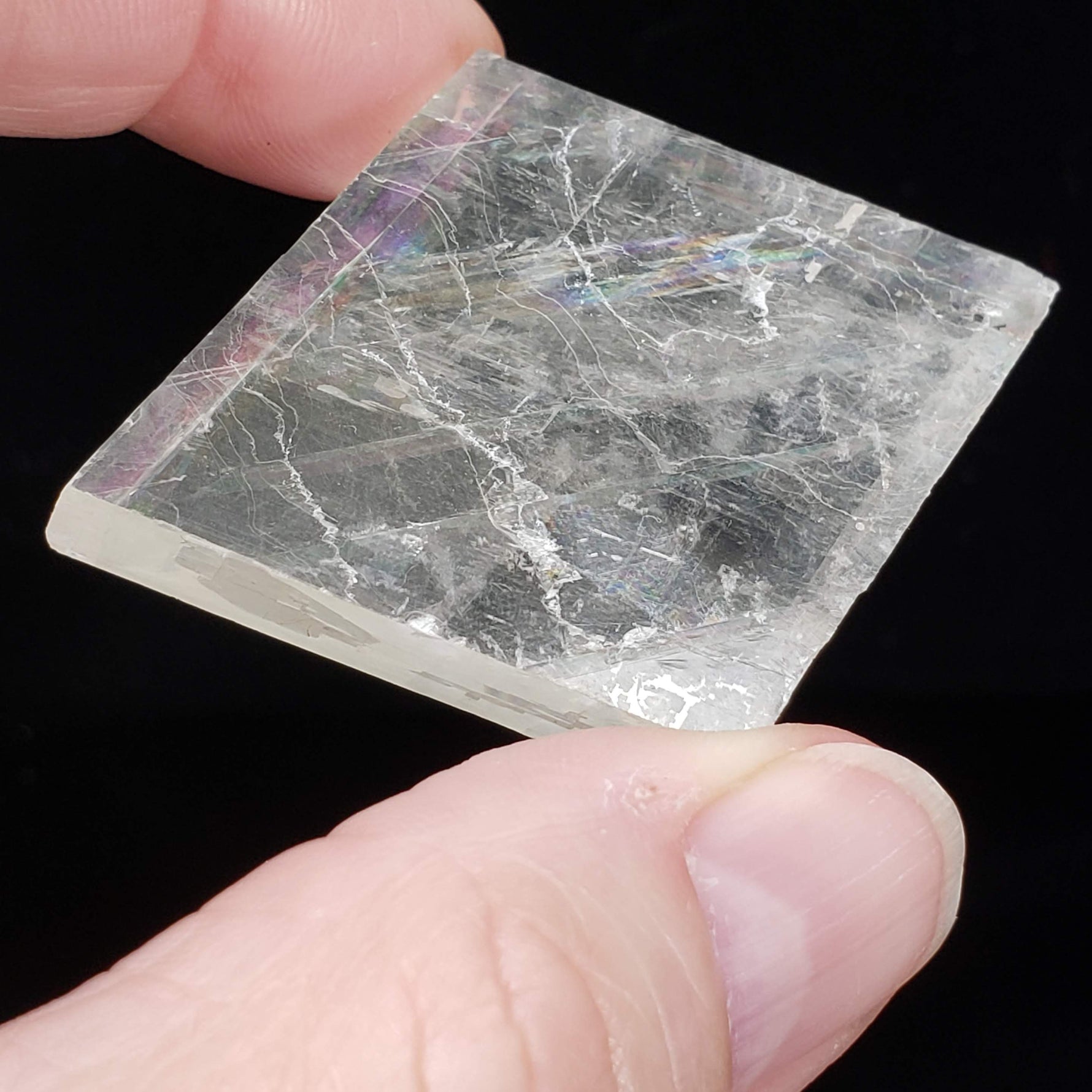  Iceland Spar | Optical Calcite | 44 Grams | Rhombohedral | China 2