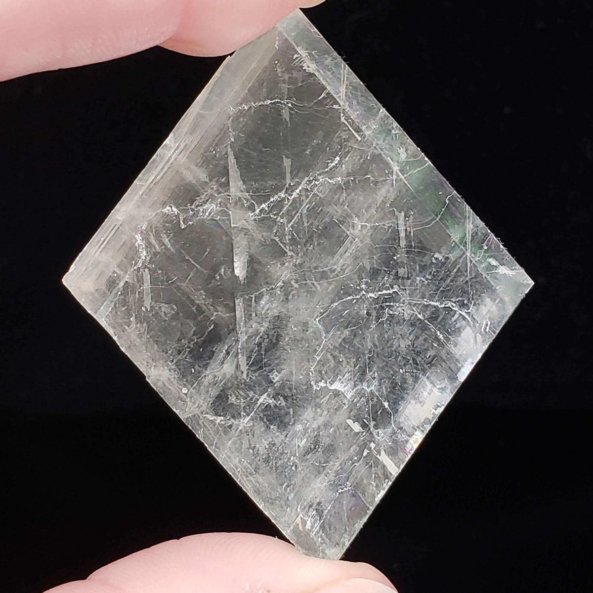  Iceland Spar | Optical Calcite | 44 Grams | Rhombohedral | China 3