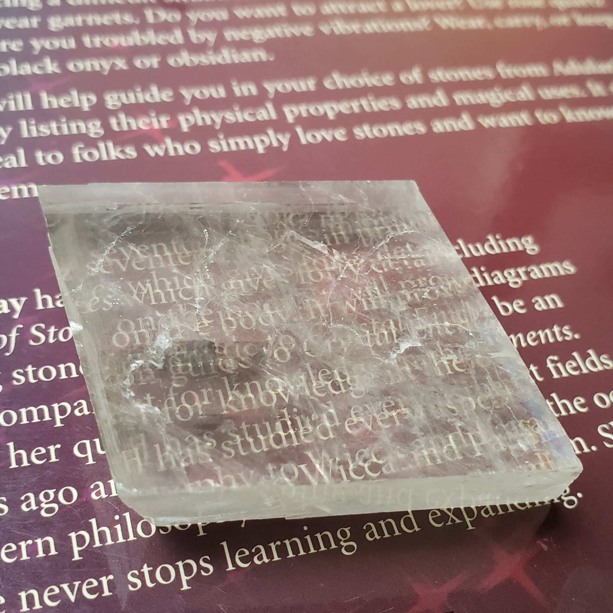  Iceland Spar | Optical Calcite | 44 Grams | Rhombohedral | China 8