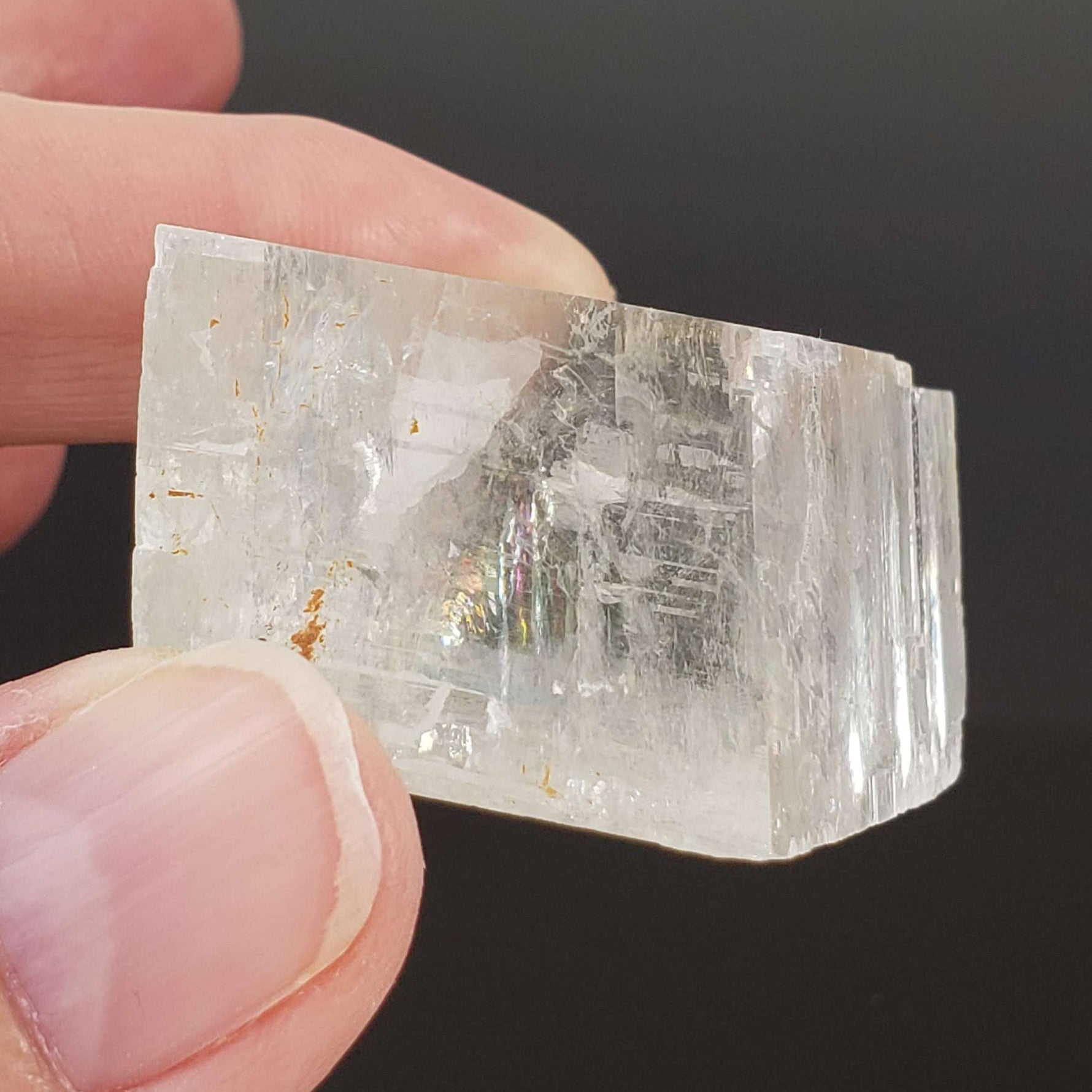  Iceland Spar | Optical Calcite | 59 Grams | Rhombohedral | China 4