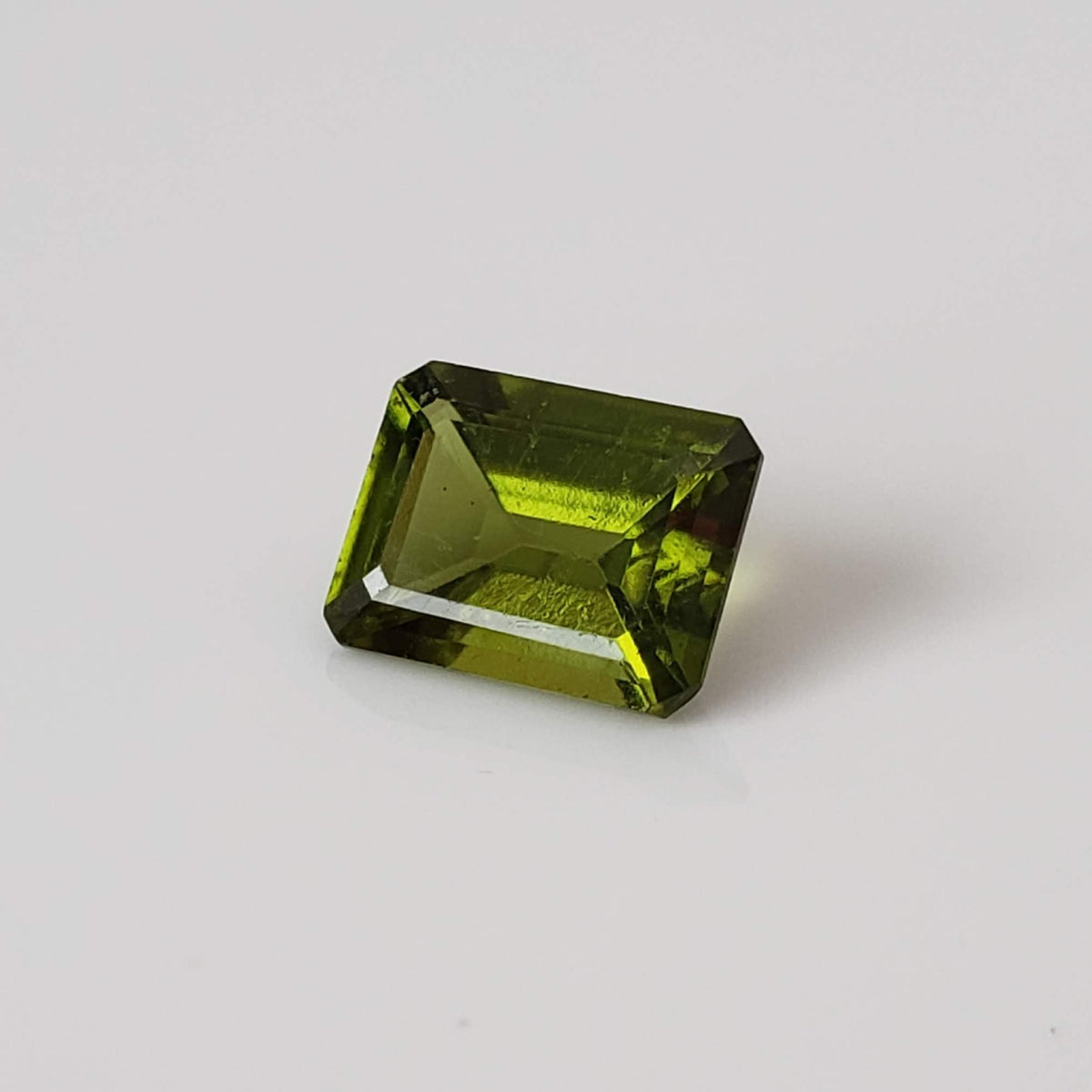  Idocrase | Green Vesuvianite | Octagon Cut | Green | 7.5x6mm 