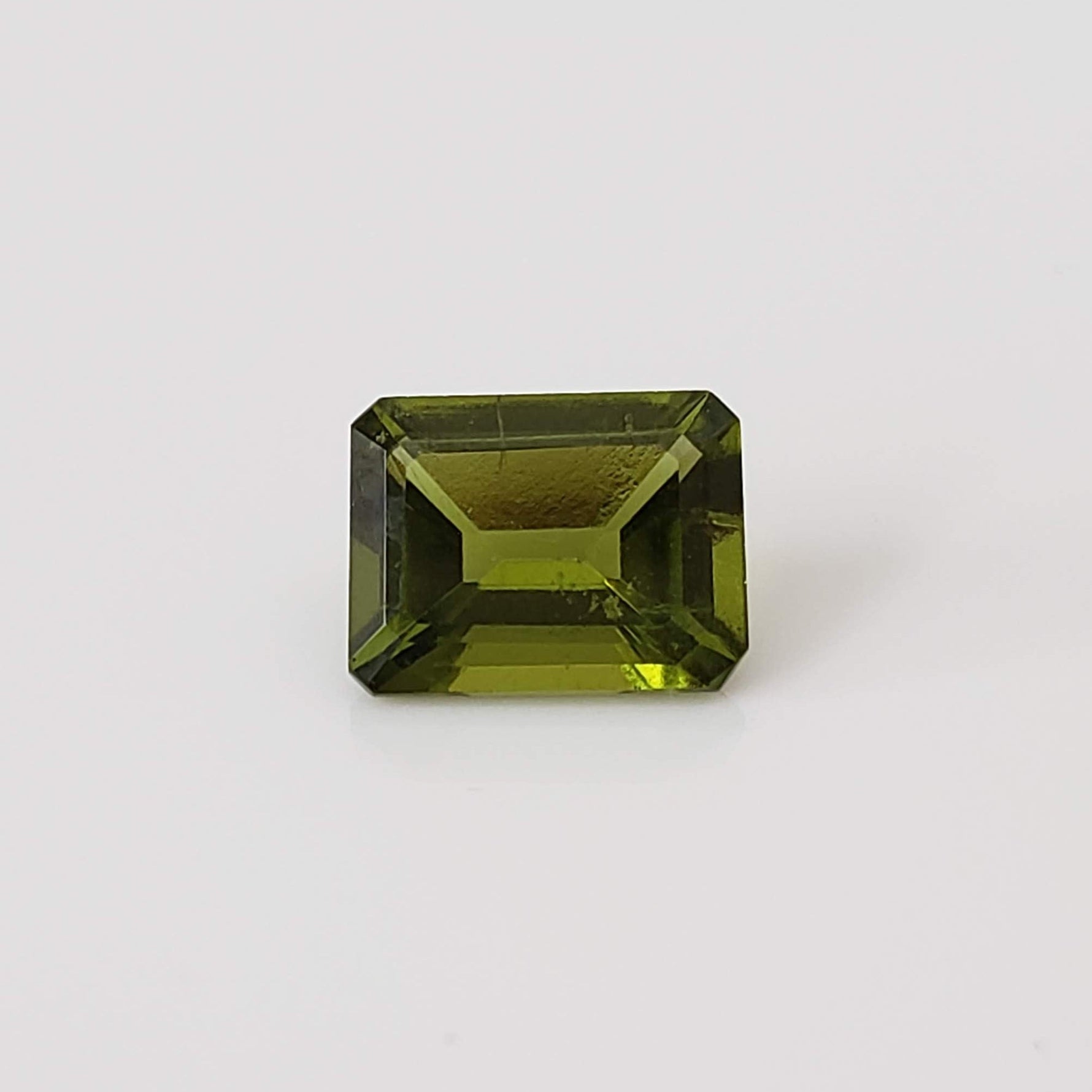  Idocrase | Green Vesuvianite | Octagon Cut | Green | 7.5x6mm 1