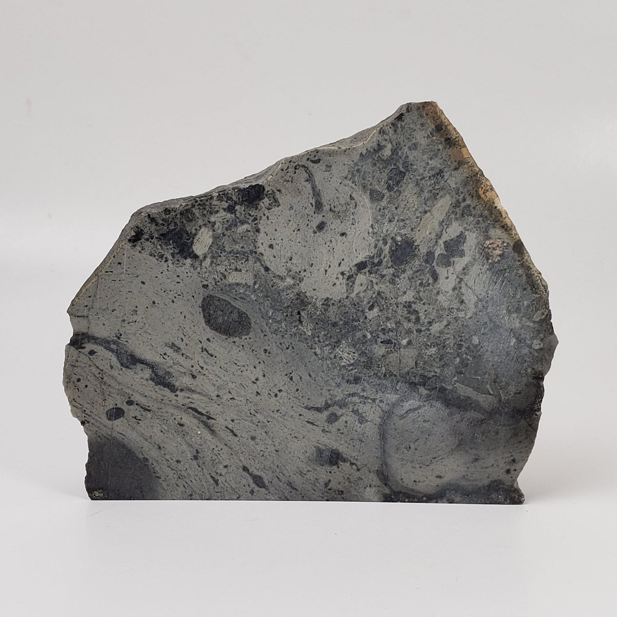  Impact Melt Glass | 231 Grams | Layered Melt Impactite | Sudbury Structure, Canada 