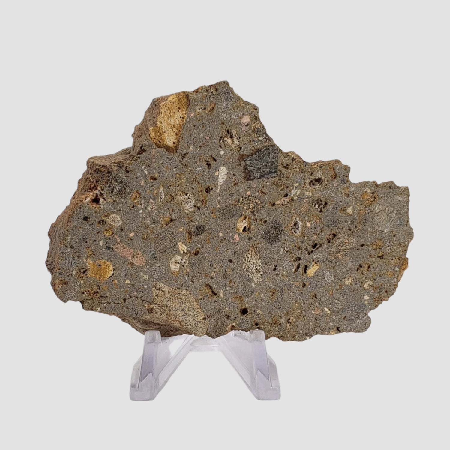  Impactite Breccia Suevite | 96.3 Grams | Chassenon, Rochechouart Structure, France 