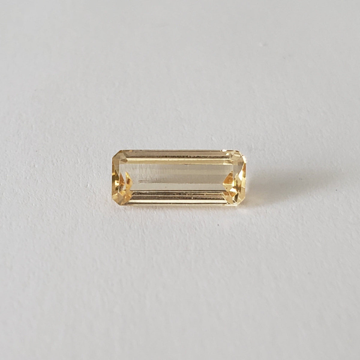  Imperial Topaz | Octagon Cut | Orange | 9.8x4mm 1.4ct 