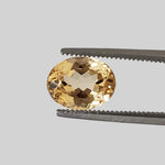  Imperial Topaz | Oval Cut | Fine Imperial Orange | 8x6.3mm 1.87ct 1
