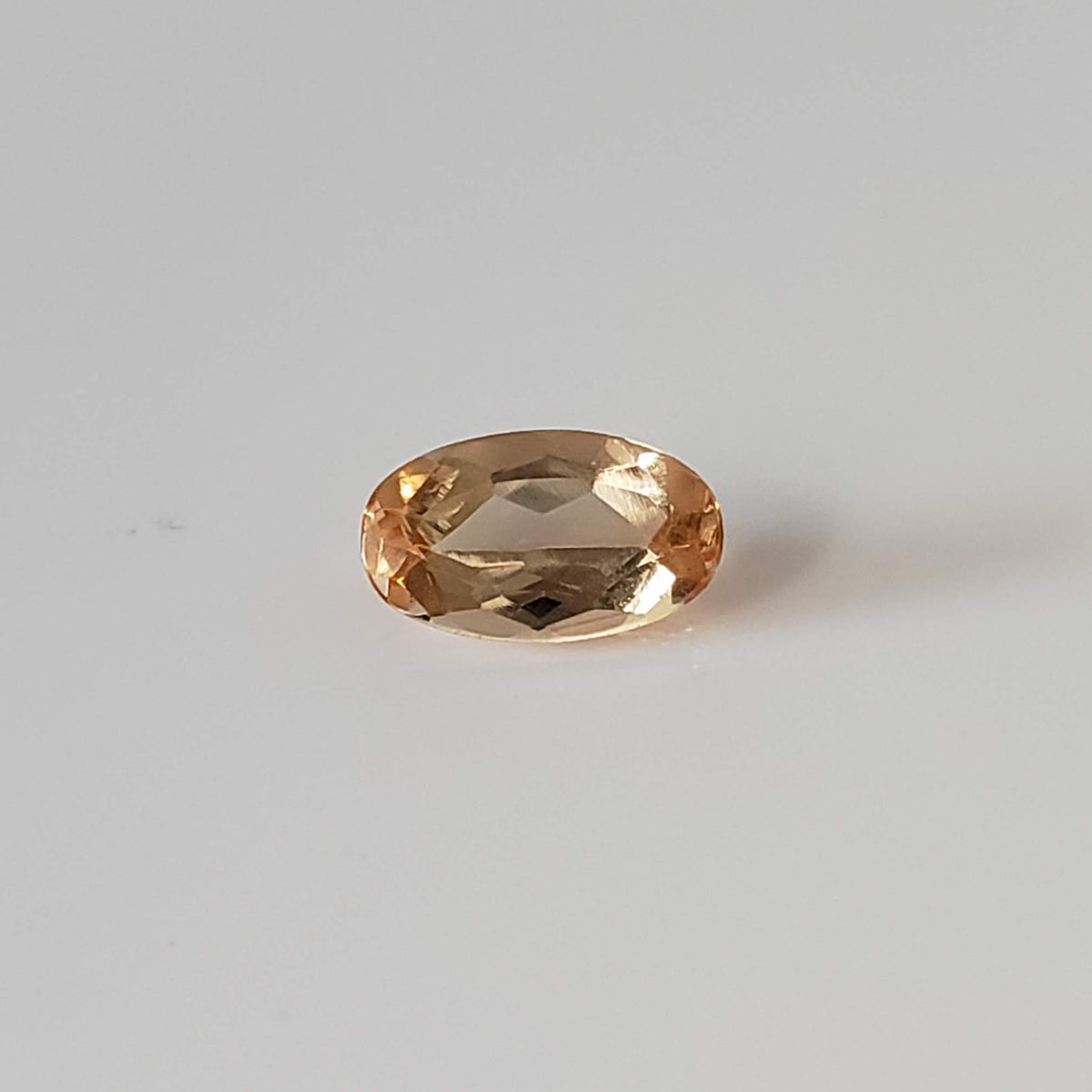 Imperial Topaz | Oval Cut | Golden Yellow | 6.7x3.8mm 0.56 