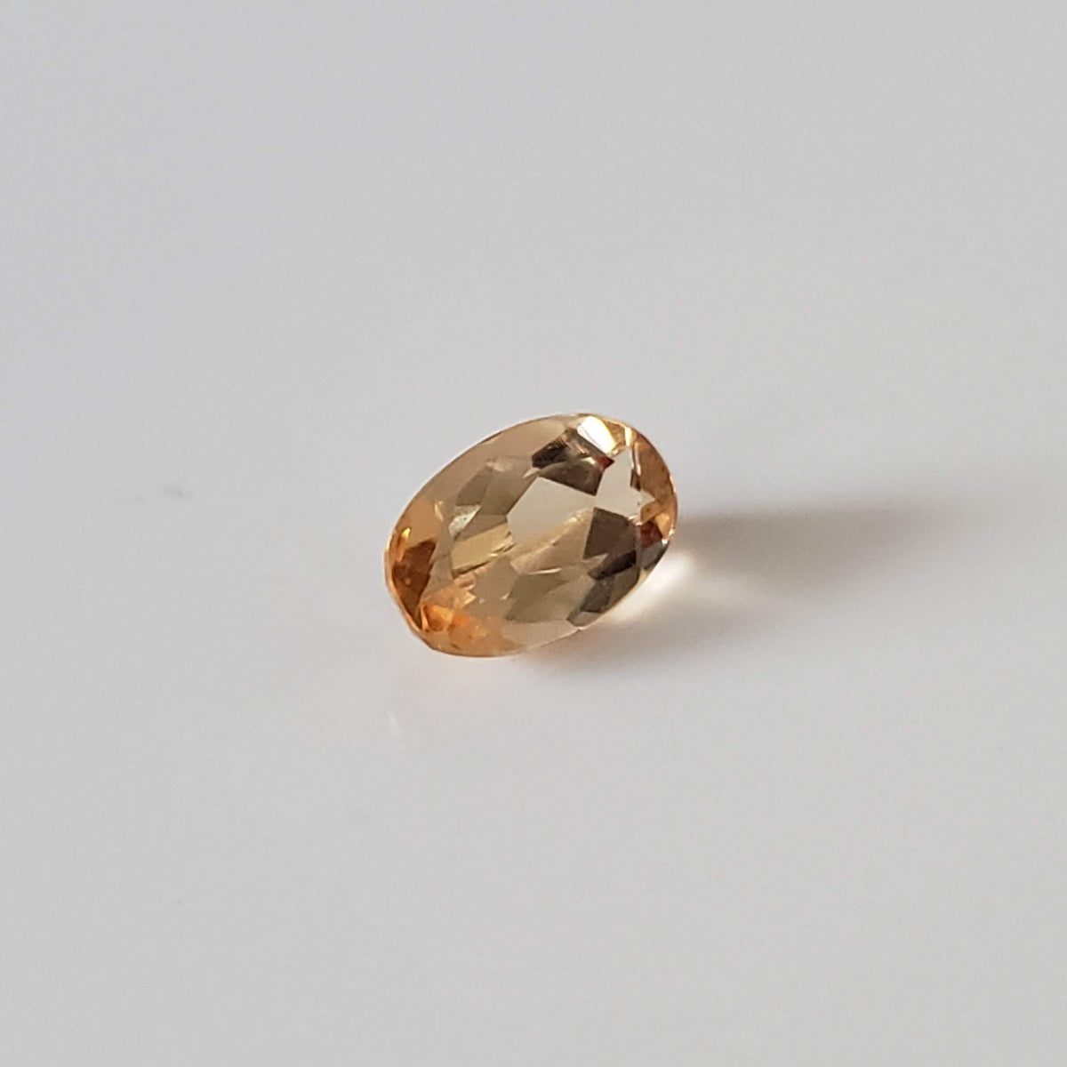  Imperial Topaz | Oval Cut | Golden Yellow | 6.7x3.8mm 0.56 3