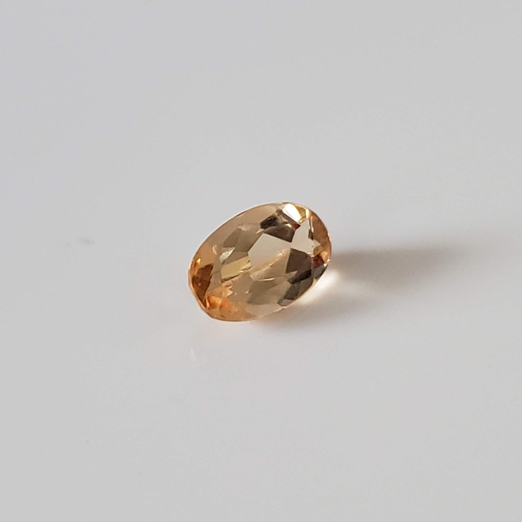  Imperial Topaz | Oval Cut | Golden Yellow | 6.7x3.8mm 0.56 3