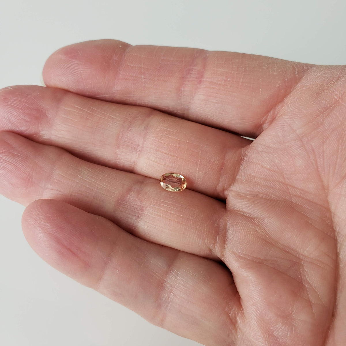  Imperial Topaz | Oval Cut | Orange | 6.8x4.6mm 6