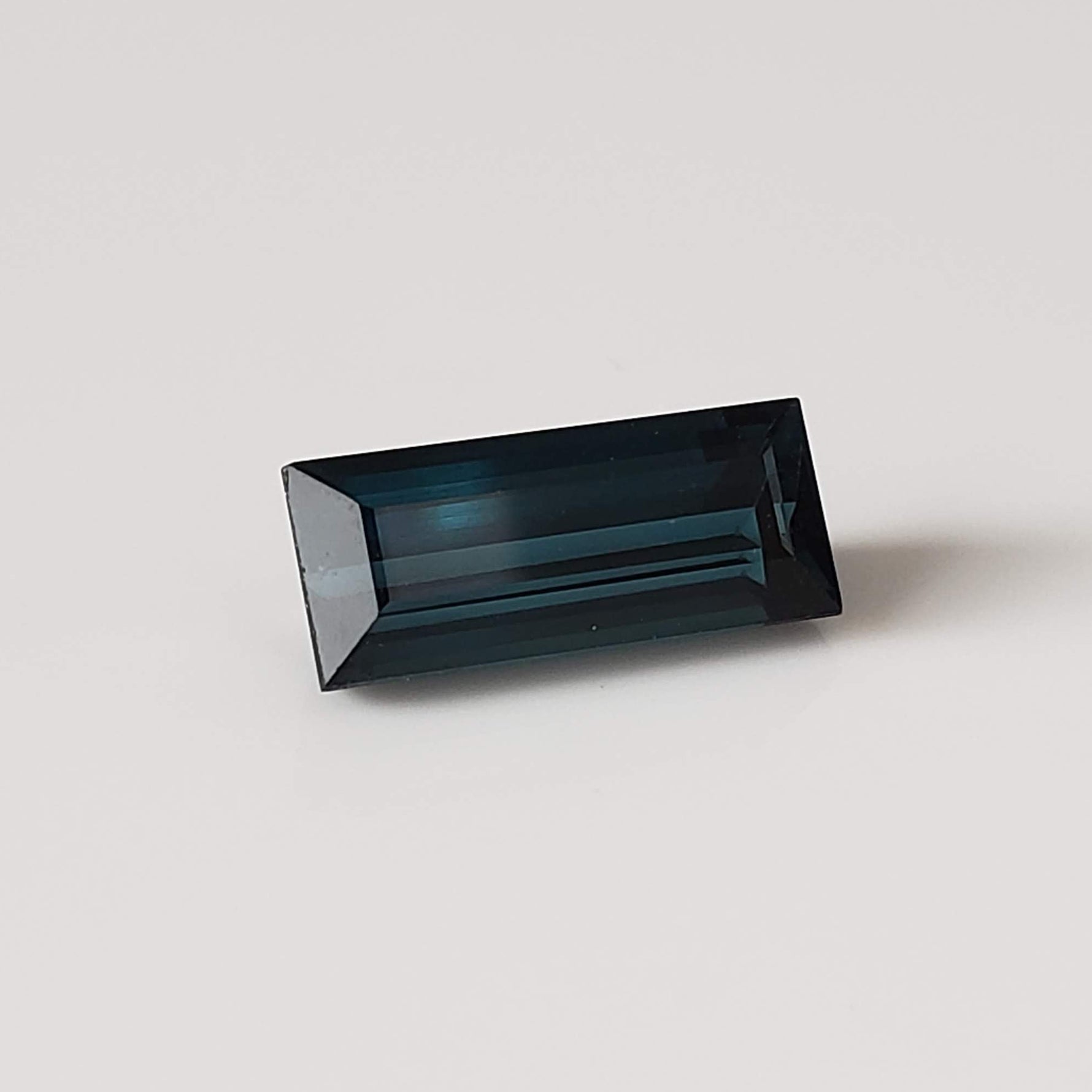  Indicolite Tourmaline | Baguette Cut | Royal Blue | 12.3x5.3mm 2.80ct | Brazil 3