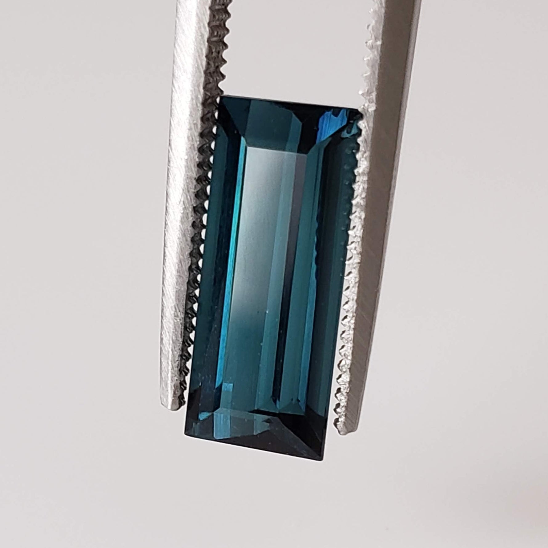  Indicolite Tourmaline | Baguette Cut | Royal Blue | 12.3x5.3mm 2.80ct | Brazil 2