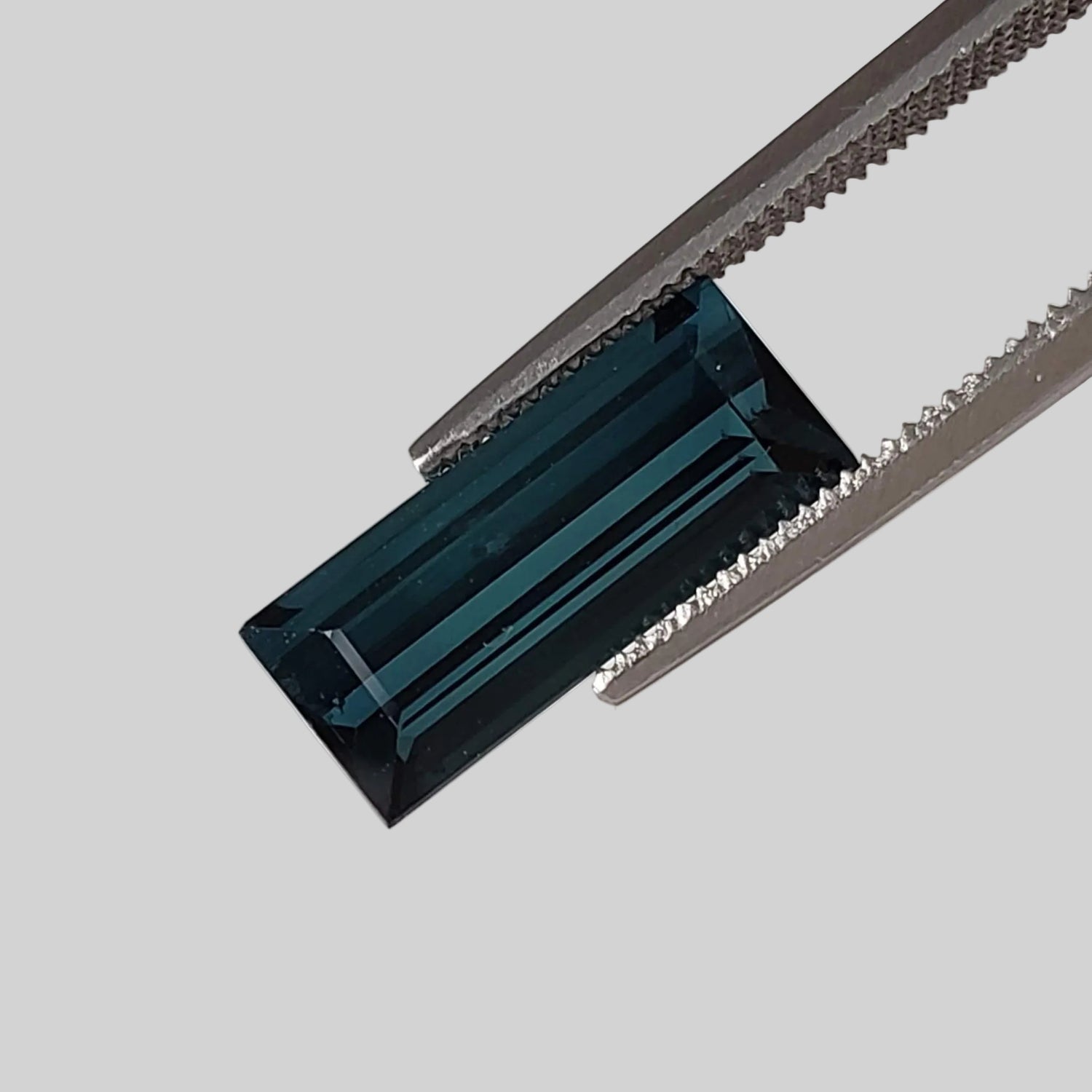  Indicolite Tourmaline | Baguette Cut | Royal Blue | 12.3x5.3mm 2.80ct | Brazil 1