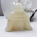  Jade Buddha Carving | White Jade | 450gr | Hand Carved | China 2