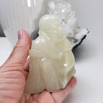  Jade Buddha Carving | White Jade | 450gr | Hand Carved | China 4