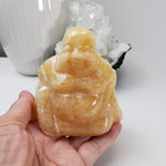  Jade Buddha Carving | Yellow Jade | 437 gr | Hand Carved | China 
