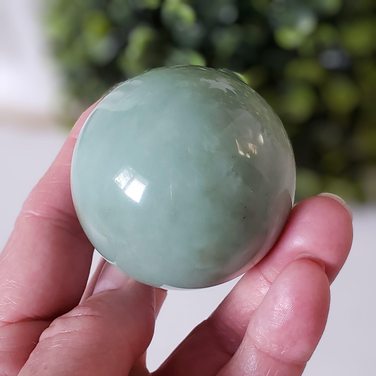  Jade Sphere | 53 mm, 2.1 in | 206.8 Grams | China 