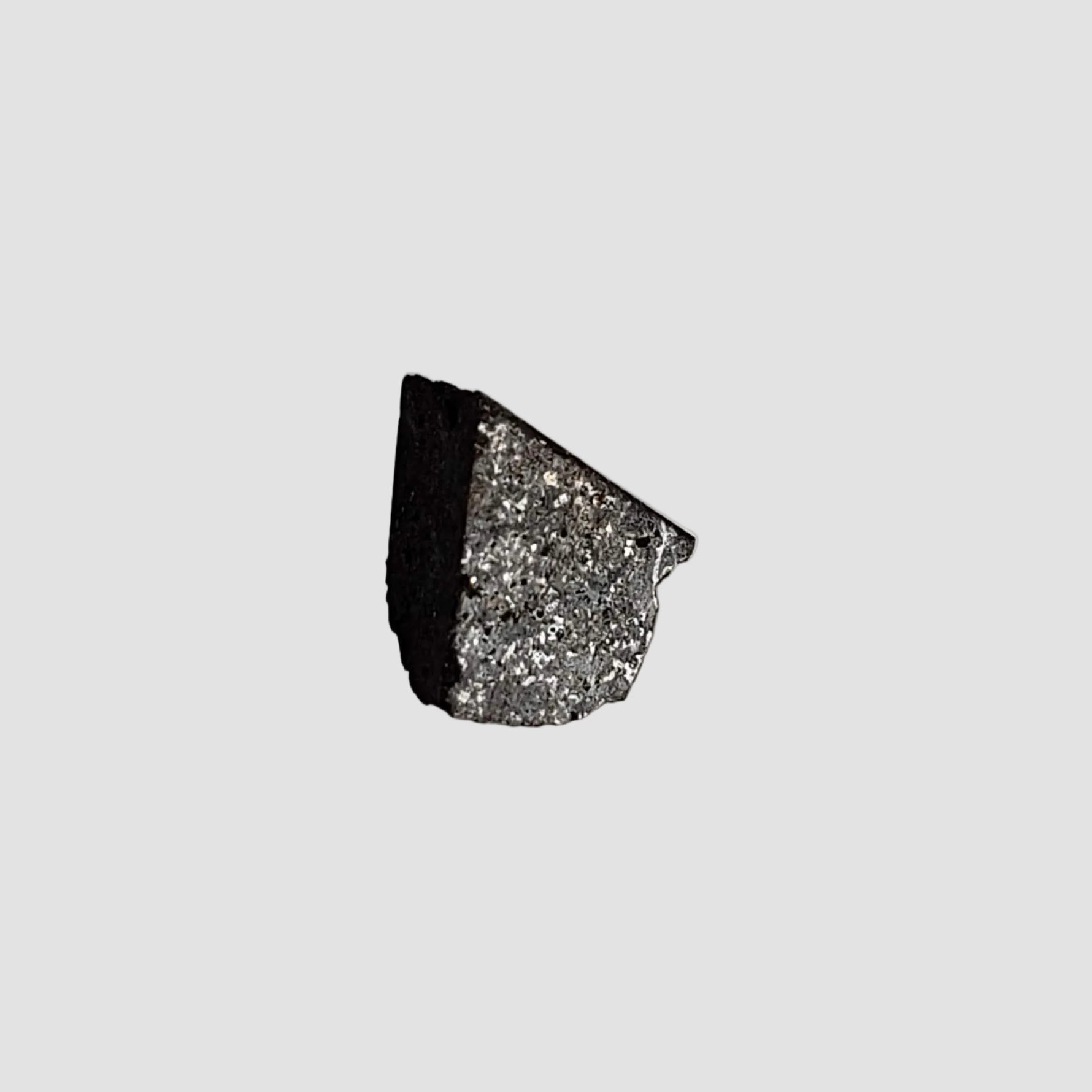 Kansas State University KSU Meteorite | 0.156 Grams | Part Slice | H4 Chondrite | Manhattan, Kansas, USA 2