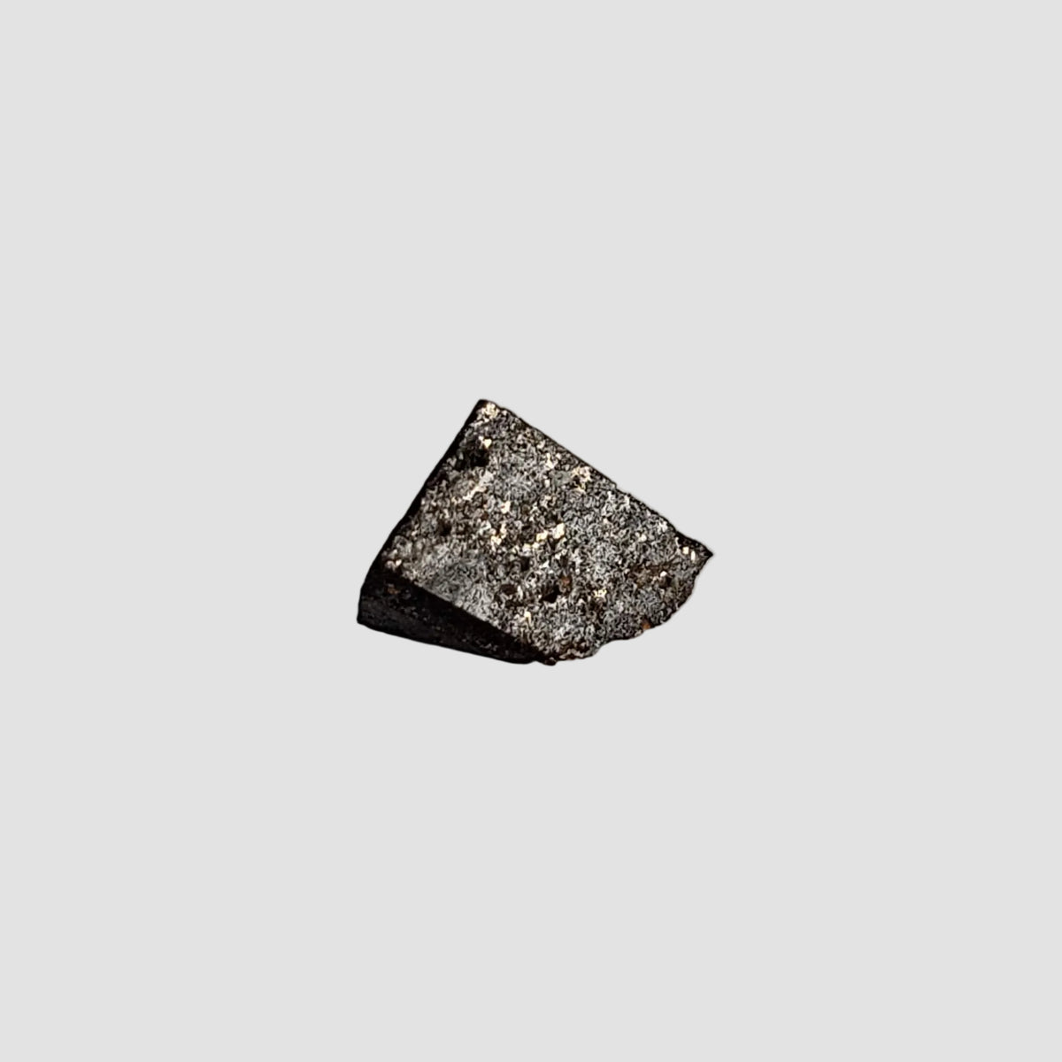Kansas State University KSU Meteorite | 0.156 Grams | Part Slice | H4 Chondrite | Manhattan, Kansas, USA 5