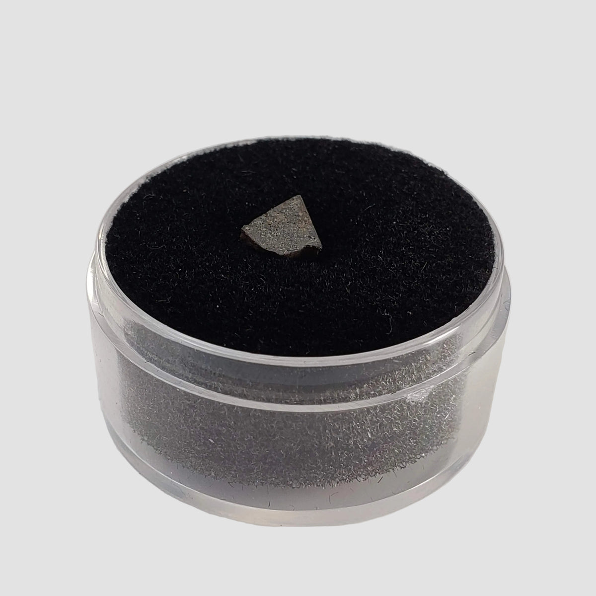 Kansas State University KSU Meteorite | 0.156 Grams | Part Slice | H4 Chondrite | Manhattan, Kansas, USA 8