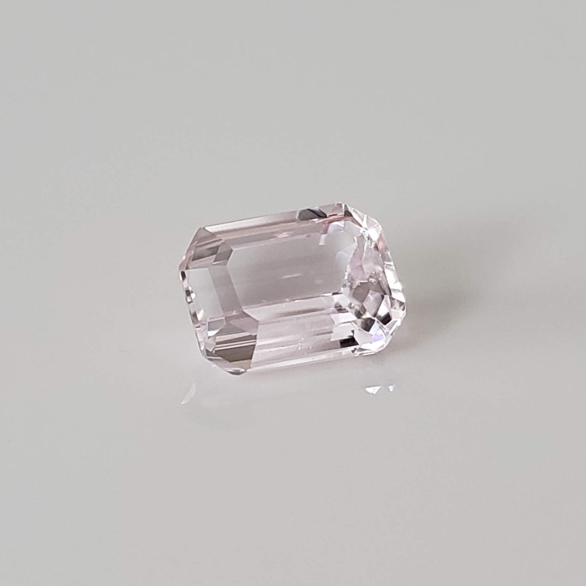  Kunzite | Untreated | Octagon Cut | Pink | 8x6mm | Afghanistan 1