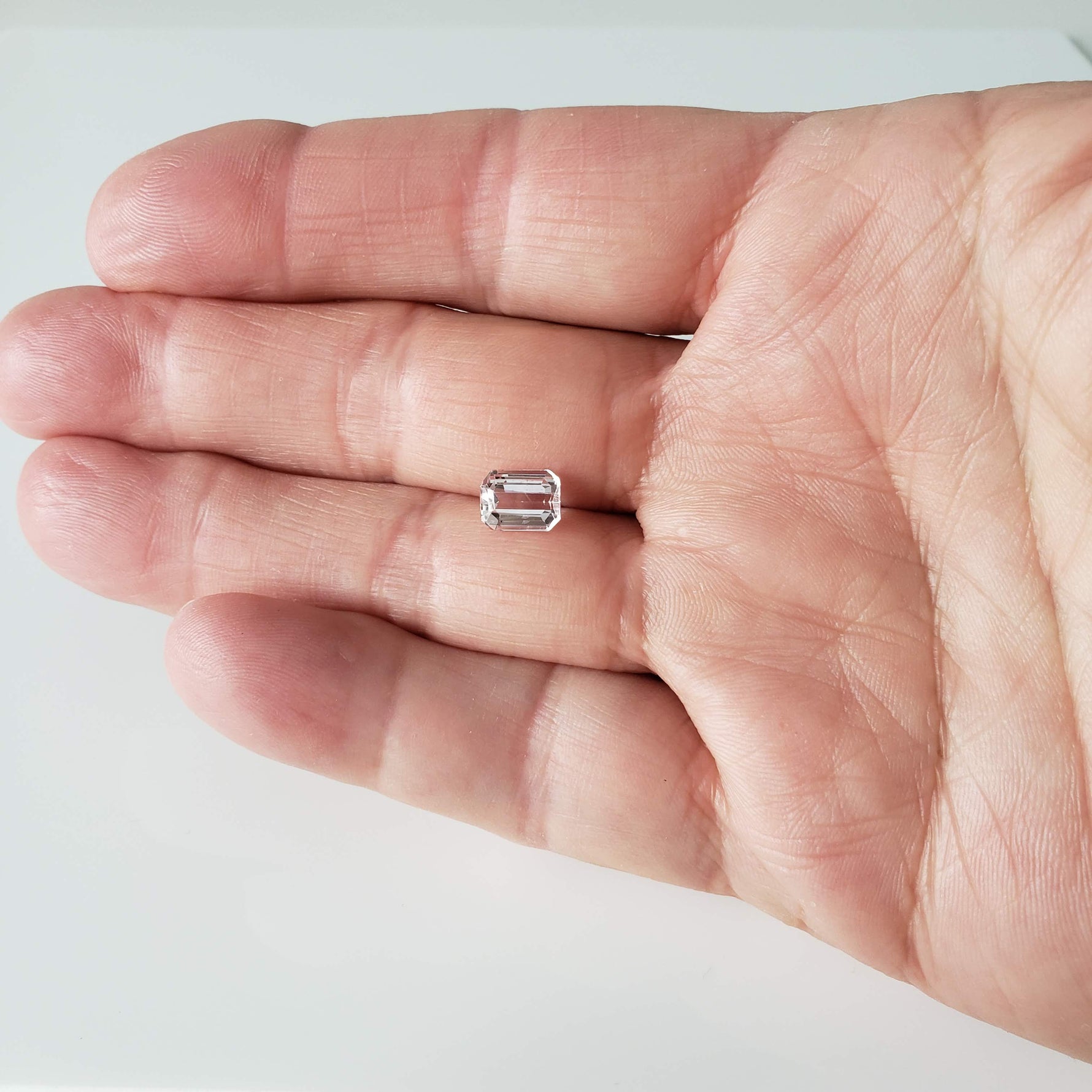  Kunzite | Untreated | Octagon Cut | Pink | 8x6mm | Afghanistan 5