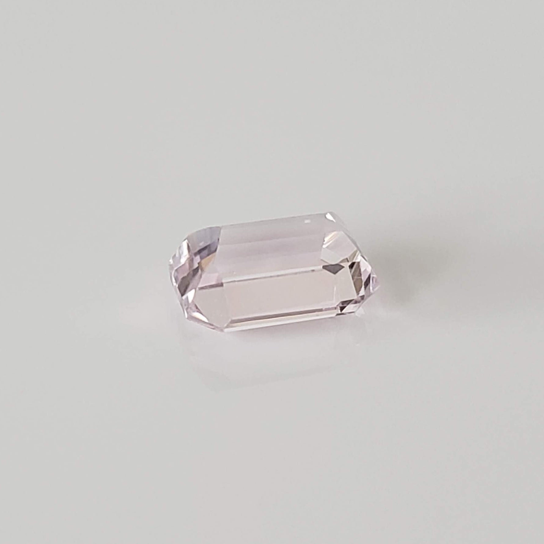  Kunzite | Untreated | Octagon Cut | Pink | 8x6mm | Afghanistan 4