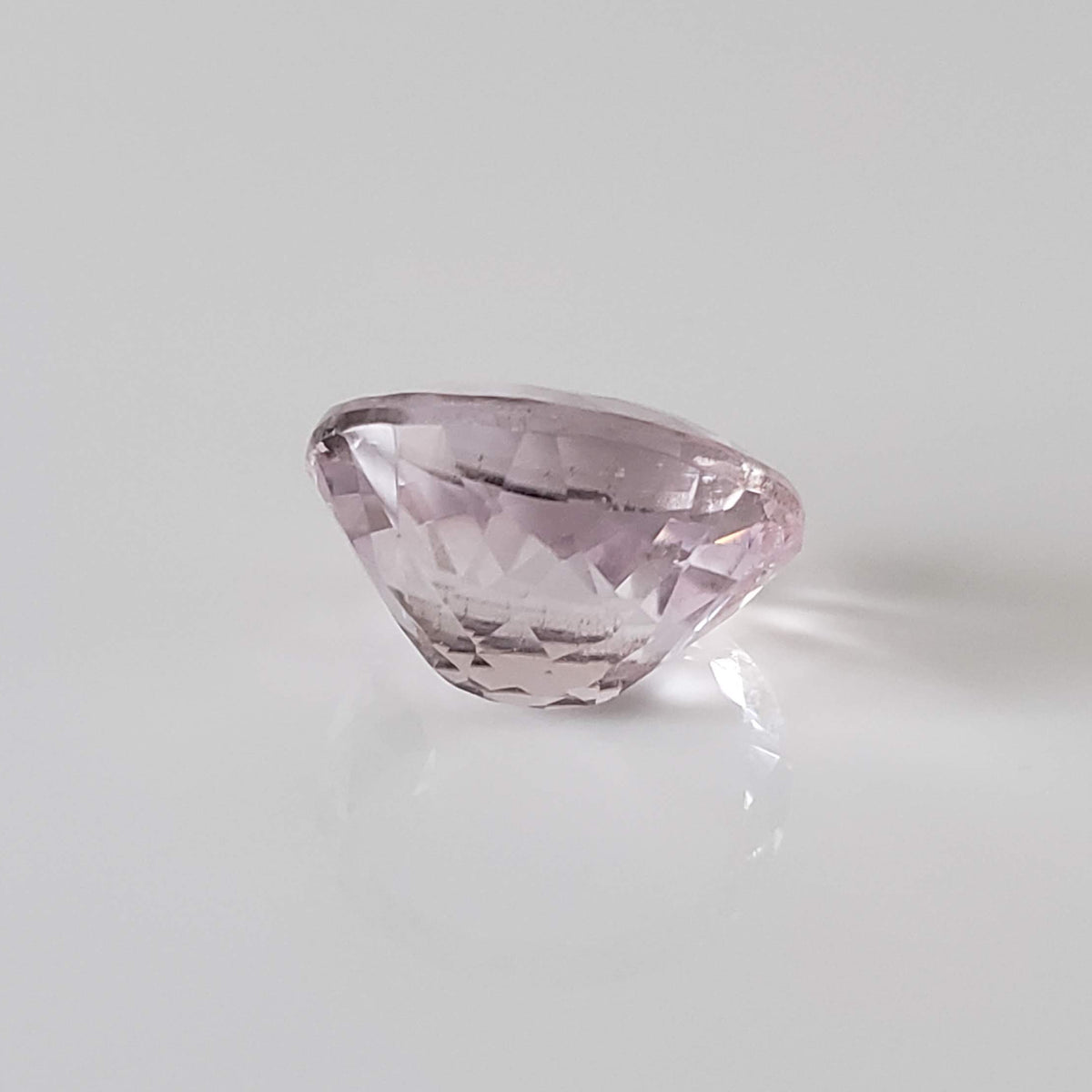  Kunzite | Untreated | Oval Cut | Bright Pink | 13x11mm | Afghanistan 4