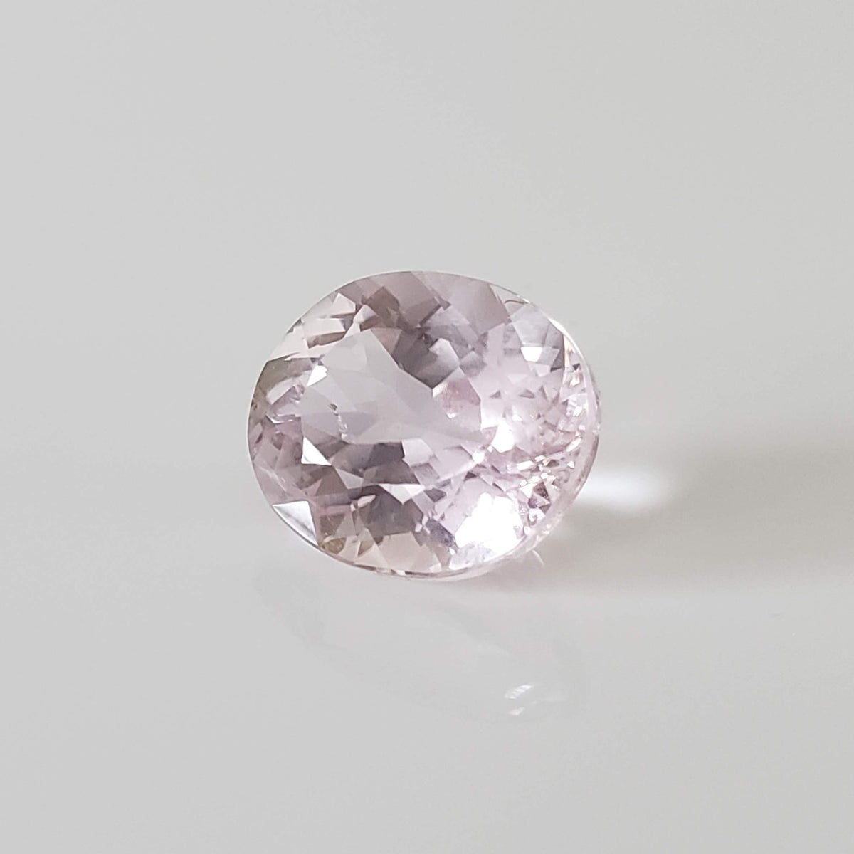  Kunzite | Untreated | Oval Cut | Bright Pink | 13x11mm | Afghanistan 2