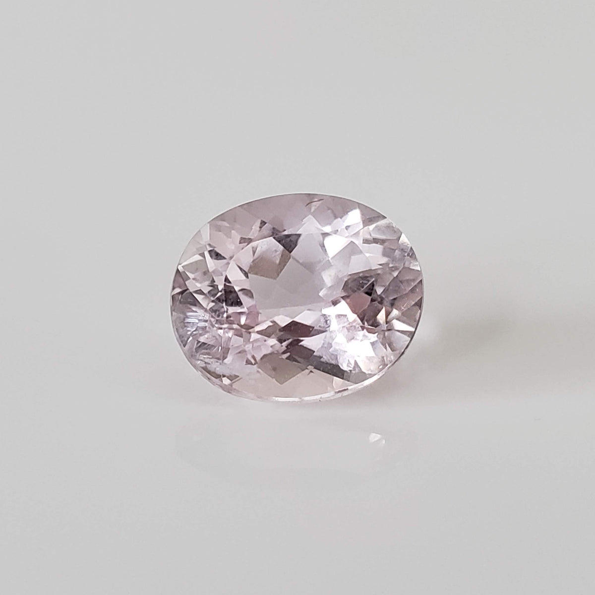  Kunzite | Untreated | Oval Cut | Bright Pink | 13x11mm | Afghanistan 
