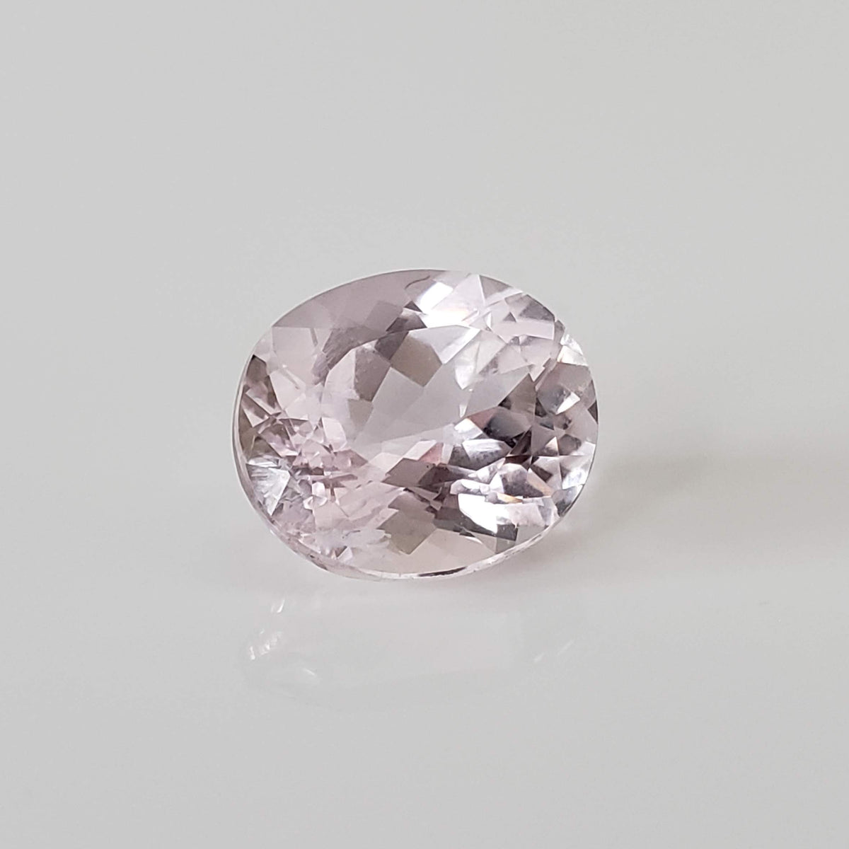  Kunzite | Untreated | Oval Cut | Bright Pink | 13x11mm | Afghanistan 1
