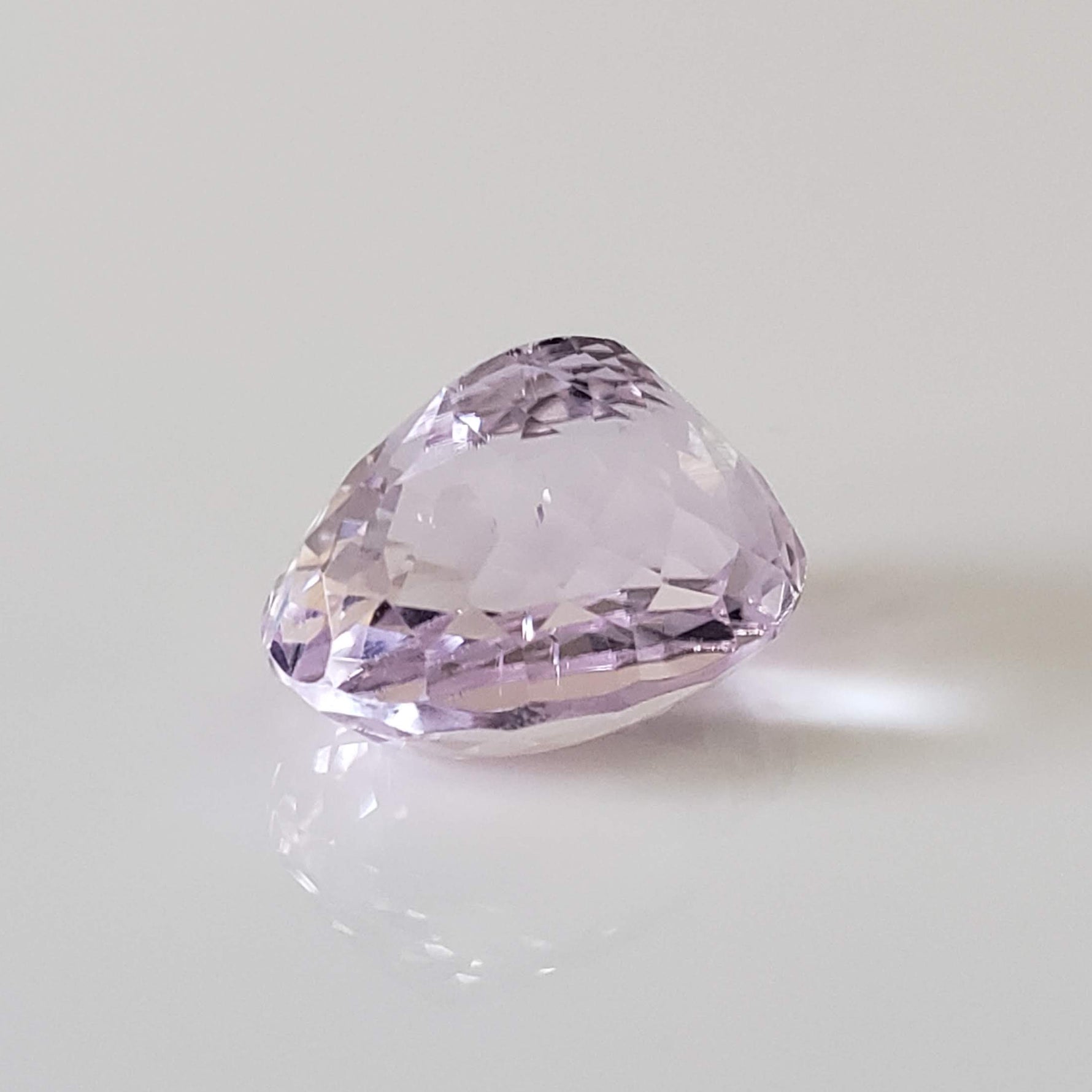  Kunzite | Untreated | Oval Cut | Lavender Pink | 16x11.7mm, 12.83ct | Afghanistan 7