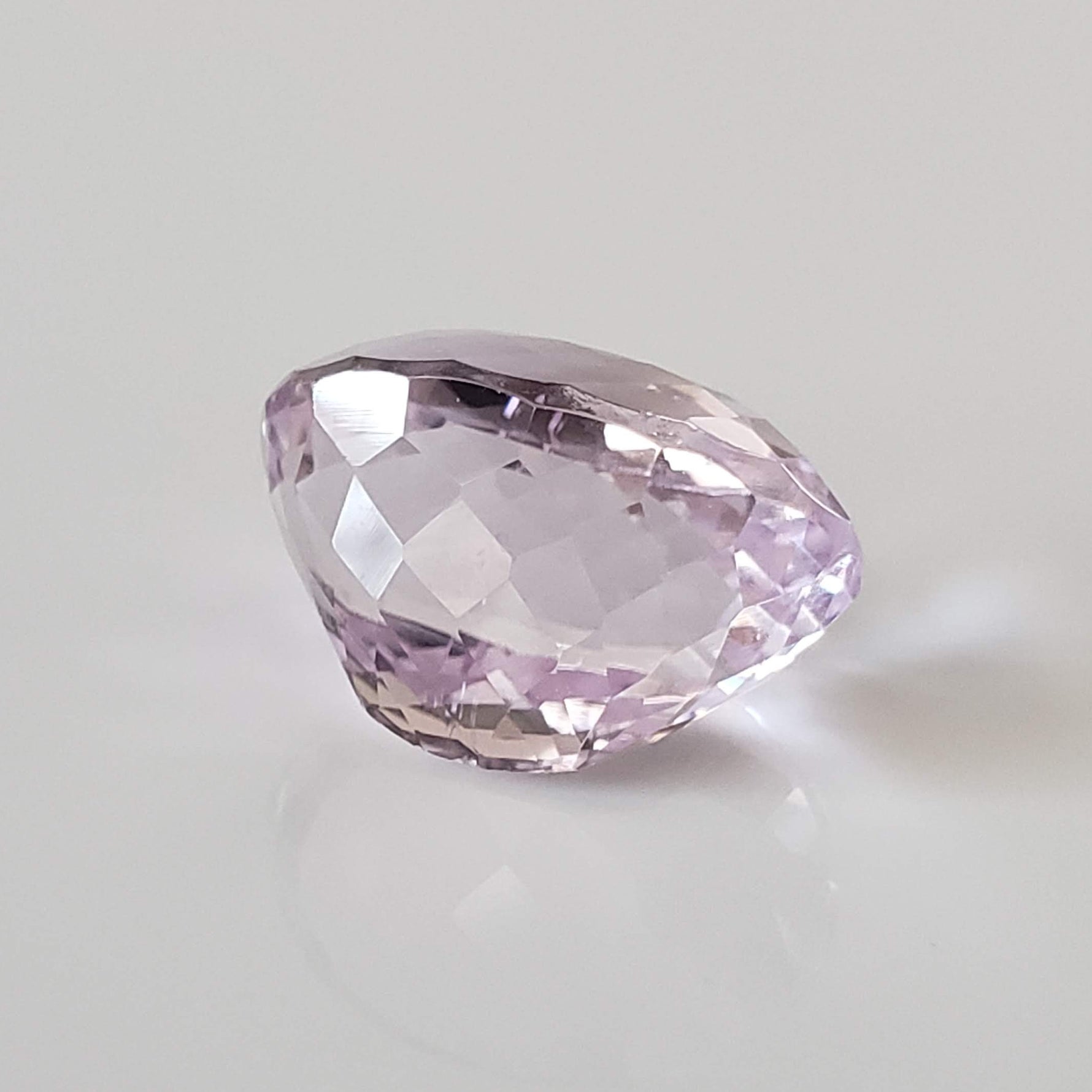  Kunzite | Untreated | Oval Cut | Lavender Pink | 16x11.7mm, 12.83ct | Afghanistan 6