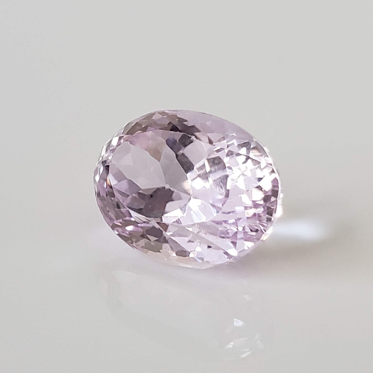  Kunzite | Untreated | Oval Cut | Lavender Pink | 16x11.7mm, 12.83ct | Afghanistan 4