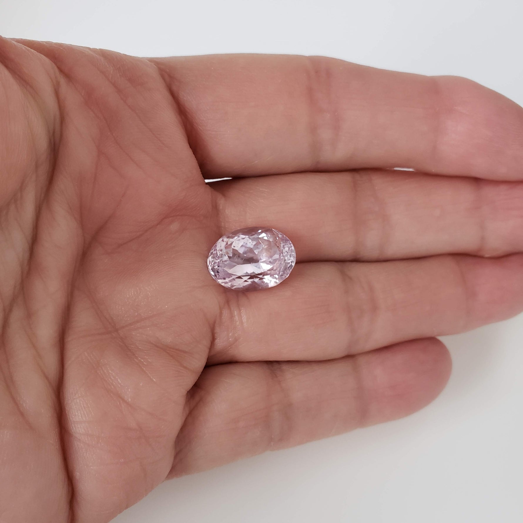  Kunzite | Untreated | Oval Cut | Lavender Pink | 16x11.7mm, 12.83ct | Afghanistan 8