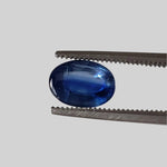  Kyanite | Oval Cabochon | Royal Blue | 7.7x5.5mm, 1.65ct | Nepal 1