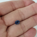 Kyanite | Oval Cabochon | Royal Blue | 7.7x5.5mm, 1.65ct | Nepal 7