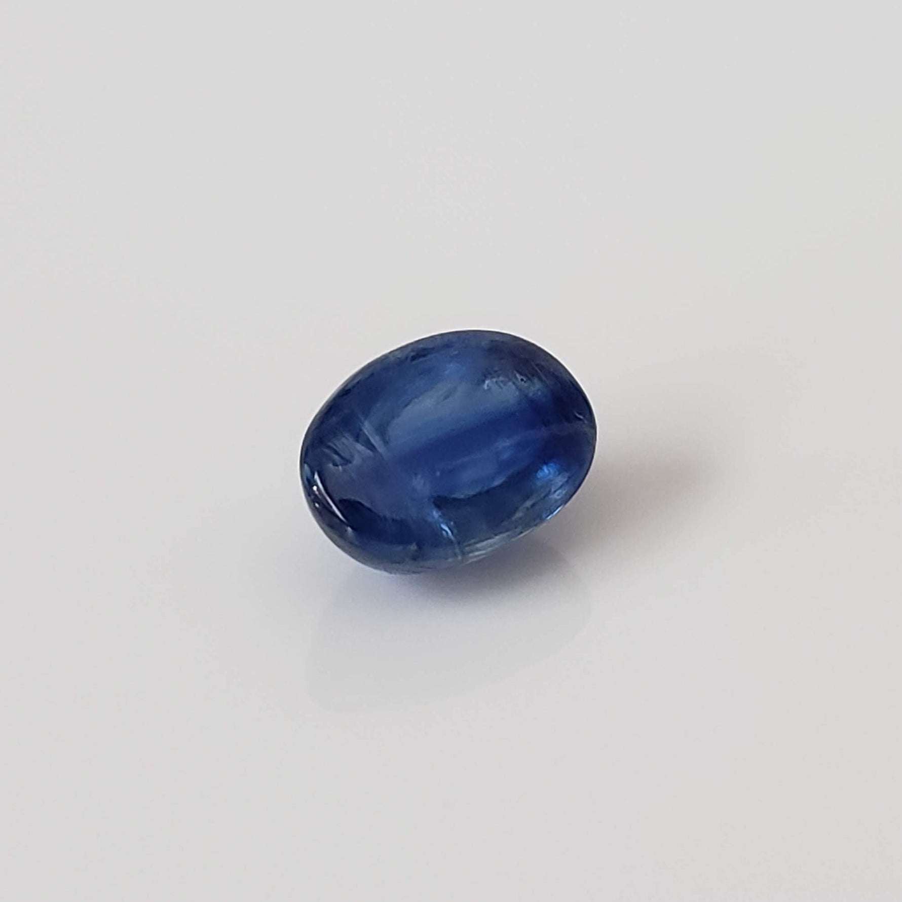  Kyanite | Oval Cabochon | Royal Blue | 7.7x5.5mm, 1.65ct | Nepal 4