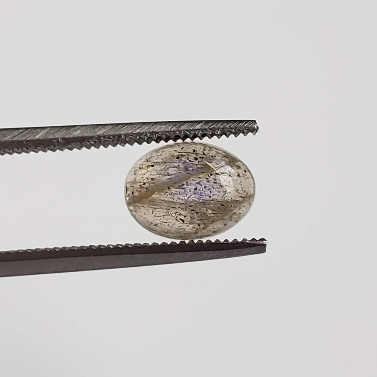  Labradorite | 5 Piece Lot | Oval Cabochon | Natural Gray Rainbow | 6.3tcw 5