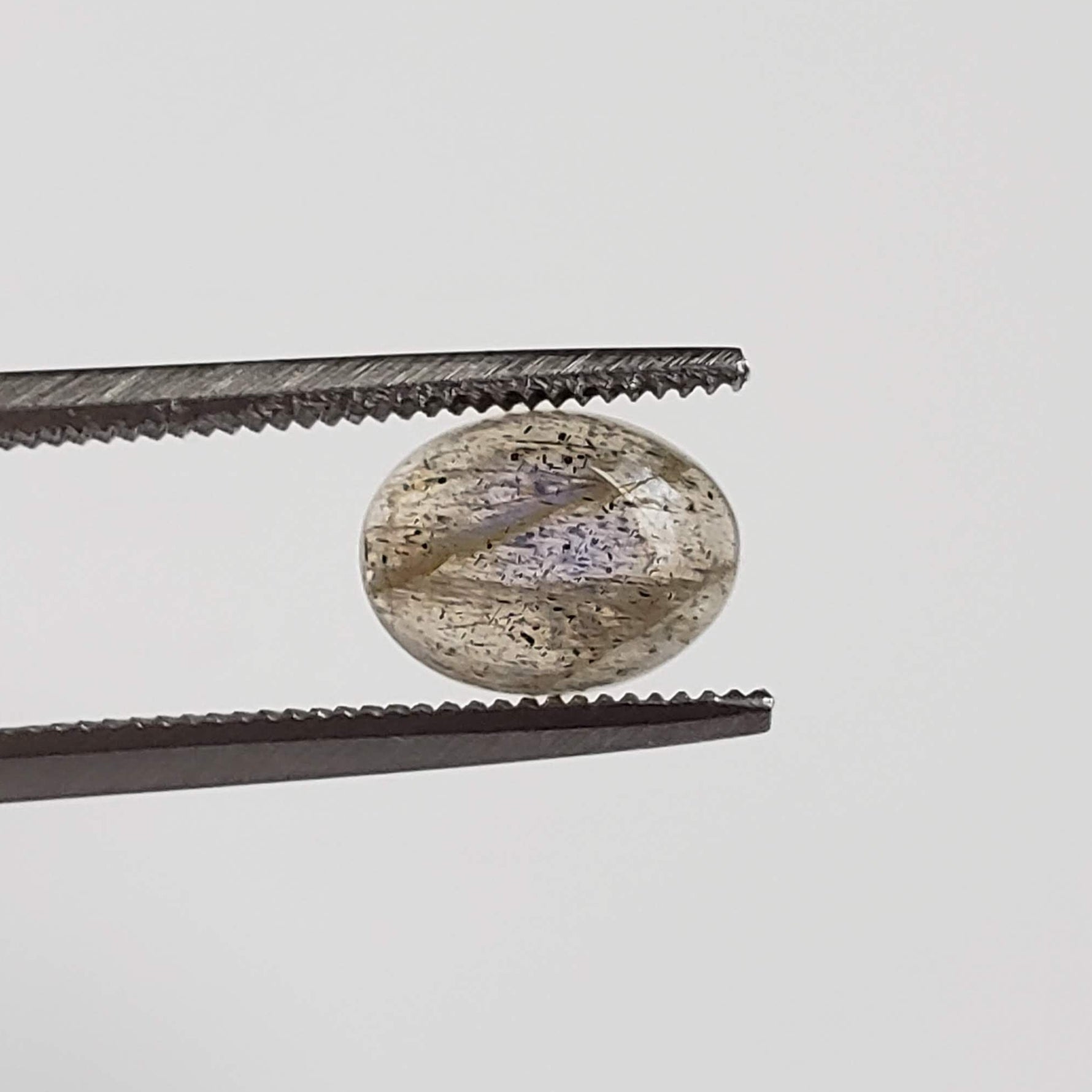  Labradorite | 5 Piece Lot | Oval Cabochon | Natural Gray Rainbow | 6.3tcw 5