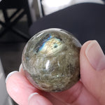  Labradorite Egg | Natural Gray Rainbow | 160 gr | Madagascar 3