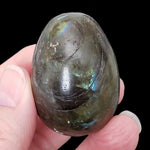  Labradorite Egg | Natural Gray Rainbow | 88.59 Gr | Madagascar 2