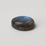  Labradorite | Freeform Cabochon | Natural Gray Rainbow | 12.3x8.3mm 4.0ct 1