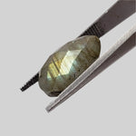  Labradorite | Pear Shape Cut | Natural Gray Rainbow | 13.5x10mm 5.1ct 2