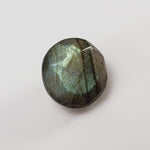  Labradorite | Round Cut | Natural Gray Rainbow | 11mm 4.6ct 2