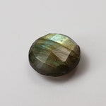  Labradorite | Round Cut | Natural Gray Rainbow | 9.8mm 3.5ct | SO24 4