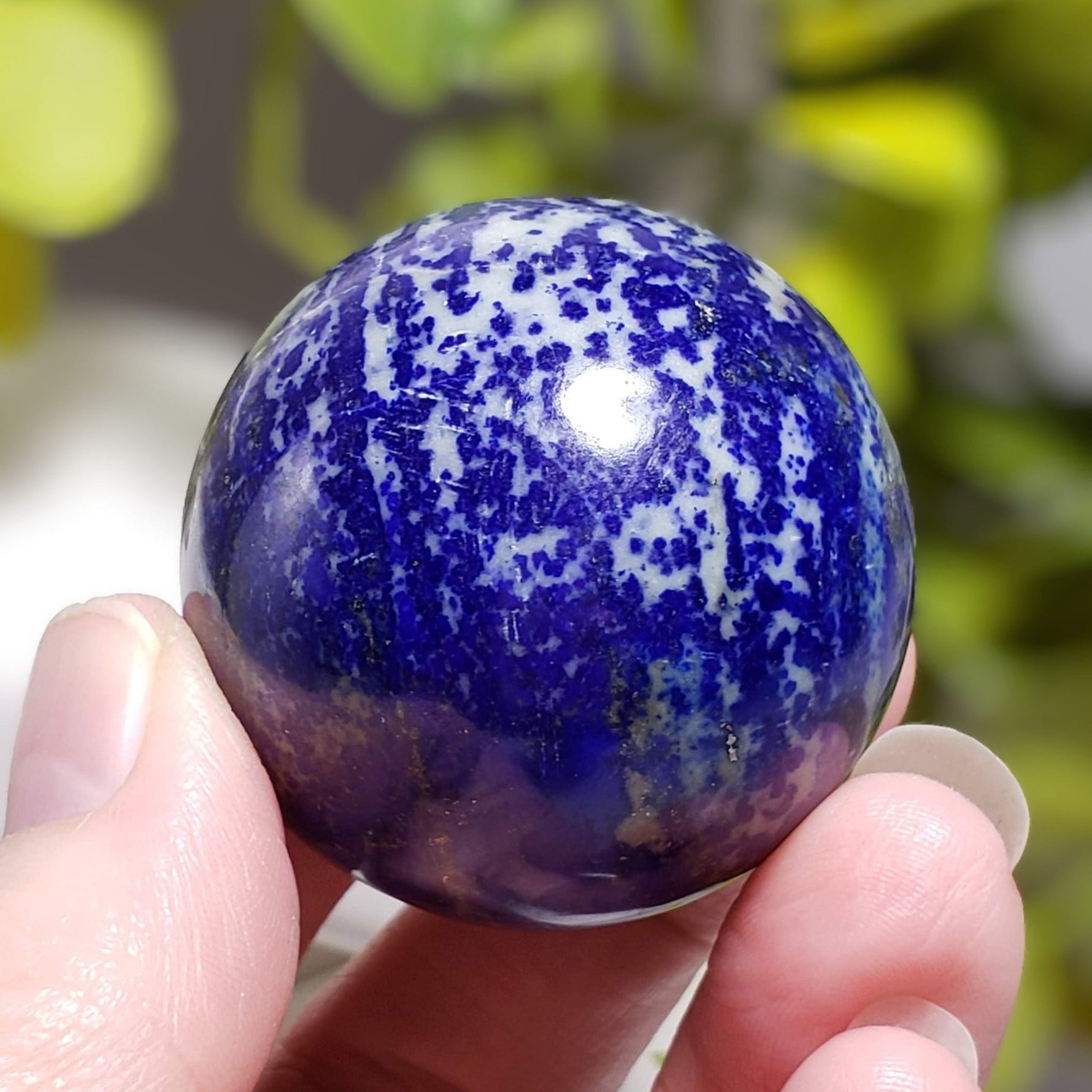  Lapis Lazuli Sphere | Natural Lapis Lazuli | 43 mm, 1.7 in | 125 grams 4