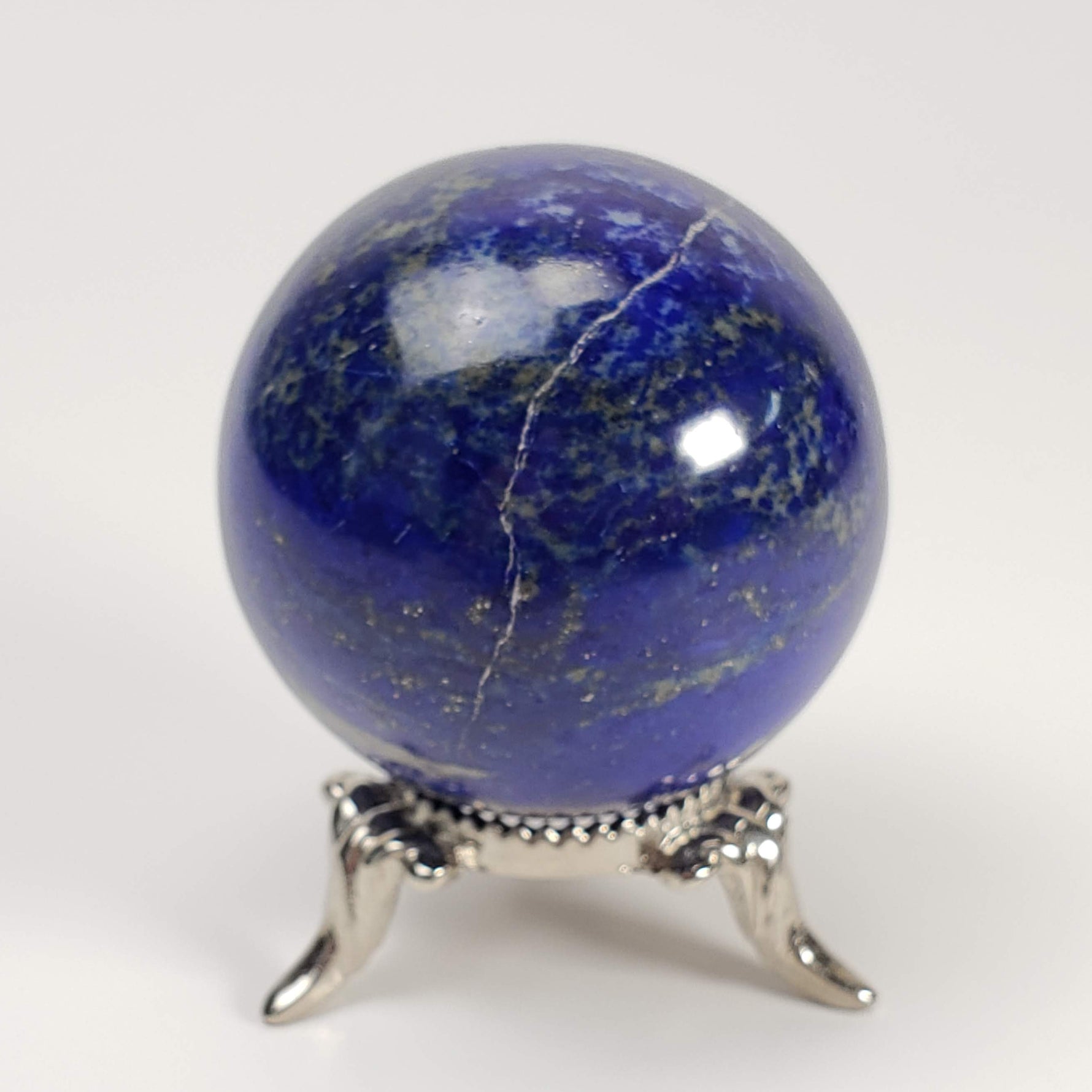 Lapis Lazuli Sphere | Natural Lapis Lazuli | 43 mm, 1.7 in | 125 grams 3
