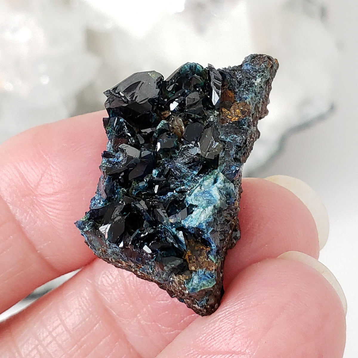  Lazulite Crystal  | 11.3 grams | Rapid Creek, Yukon, Canada | SO24 9