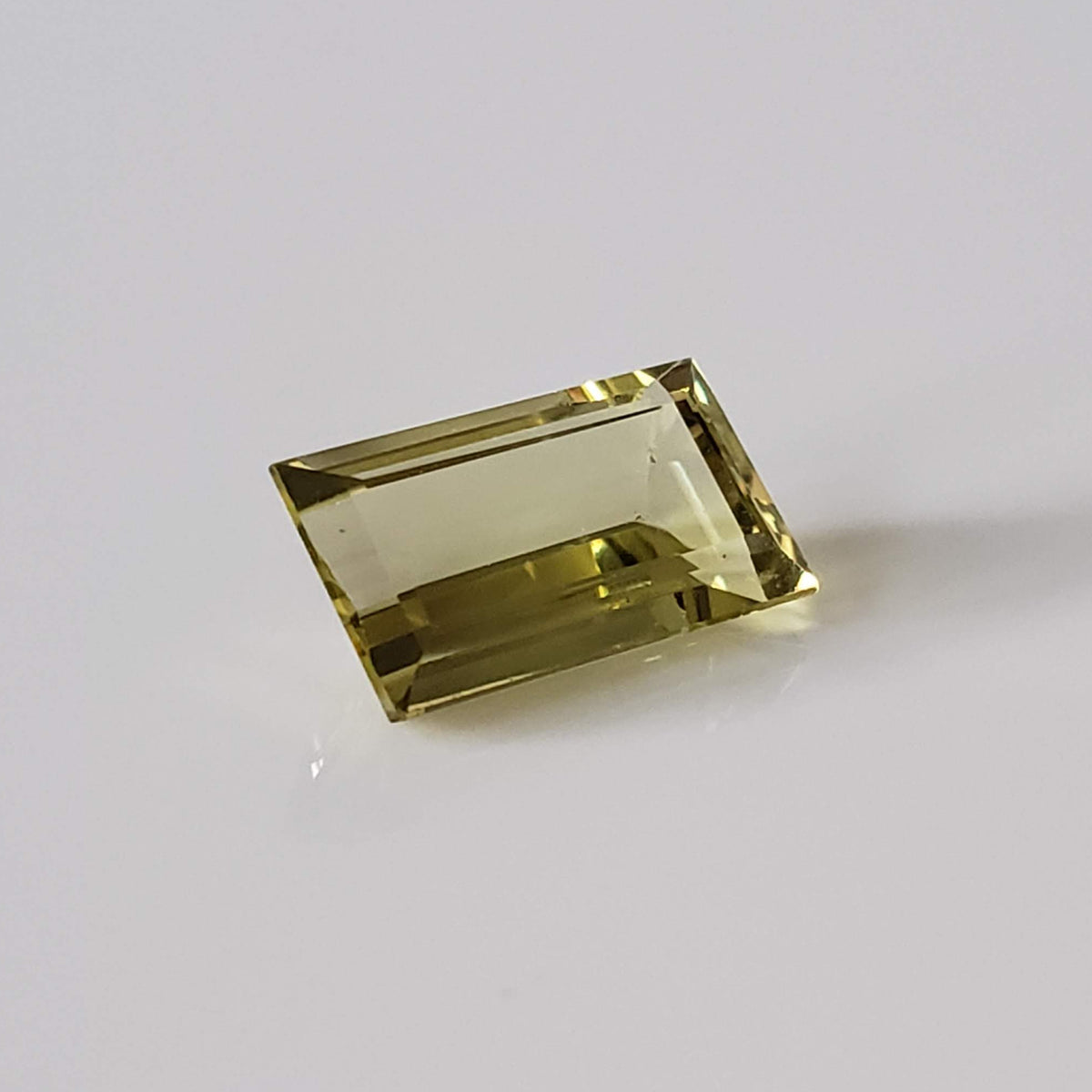  Lemon Citrine | Baguette Cut | Lemon Yellow | 12x7mm 3.1ct 5